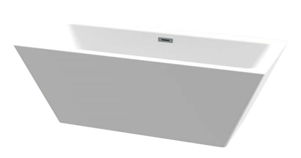 Lave Rochelle Free Standing Bath One Piece 1660x675x560mm - White