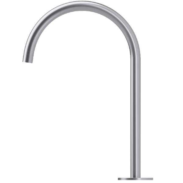 Joan Basin Spout Deck Mounted Stainless Steel - 200mm