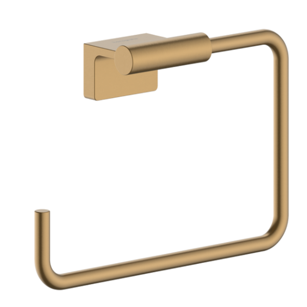 hansgrohe AddStoris S Towel ring Brushed Bronze