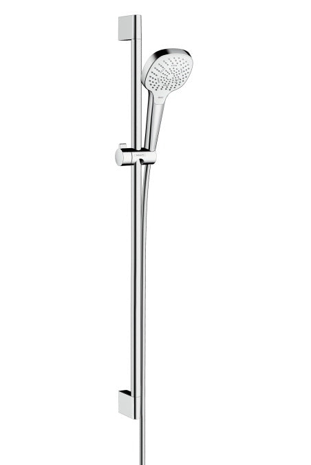 Hansgrohe Croma Select E Shower Set 110 Multi With Shower Bar 90 Cm White/Chrome