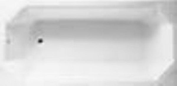 Madeira Built In Bath Polished White 1700x720x400mm