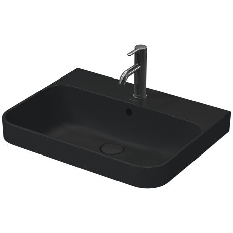 Happy D.2 Plus Washbowl Anthracite Matt, 600 X 460 mm