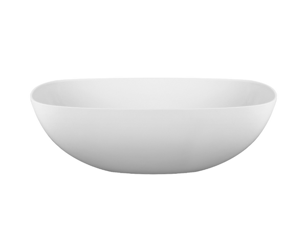 Chloe Bath Matt White 1590x735x510mm