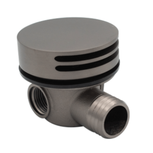 Gio Round Nikki Spout in Gunmetal Grey
