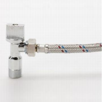 Angle Valve & Braided Hose Combo