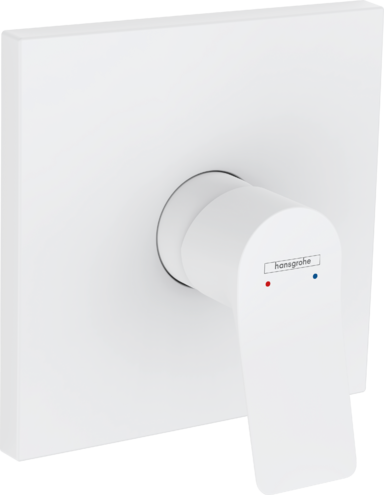 Hansgrohe Vivenis Single Lever Shower Mixer For Concealed Installation For Ibox Universal Matt White