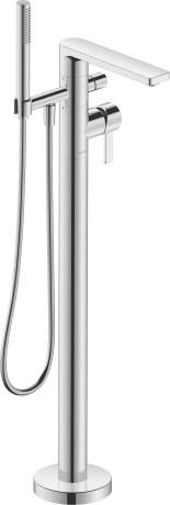 D-Neo Freestanding bath mixer 894mm