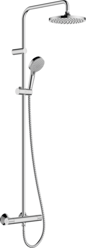 Hansgrohe Vernis Blend Showerpipe 200 1Jet Ecosmart With Thermostat Chrome
