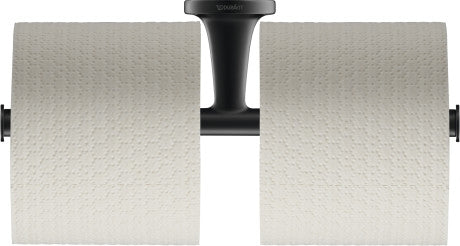 Starck T Toilet Paper Holder Black Matt 255X76X50 mm