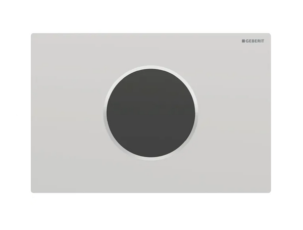 Geberit Flush Plate, Electronic for Sigma Concealed Cistern Automatic/Touchless; Chrome Plated