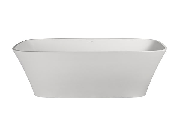 Carmen Bath NOF Pearl White 1700x770x580