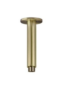 Meir Round Ceiling Shower Arm 150mm - Tiger Bronze