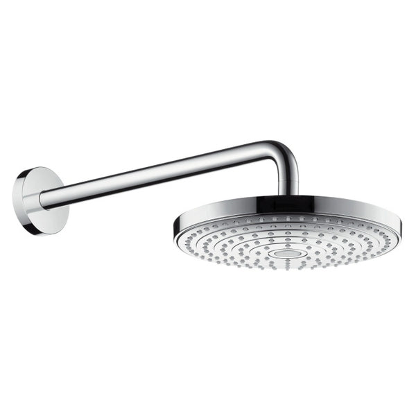 Hansgrohe Raindance Select S Overhead Shower 240 2Jet Ecosmart With Shower Arm Chrome