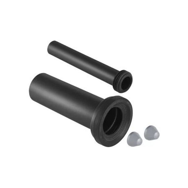 Connection Set For Wall-hung WC, length 30 cm: d=110mm, d1=45mm, Matt Chrome-plated