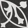 Deco Erte Nero Terrazo 223X223mm