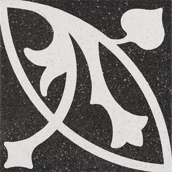 Deco Erte Nero Terrazo 223X223mm