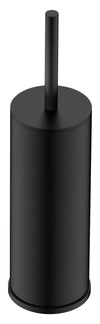 9136 Toilet Brush + Closed Holder - Matt Black