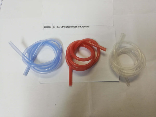 G4 Hydrotap 1.5m 1/4" Silicon Hose Set of 3