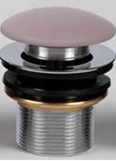 Bath Clicker Rosa Finish