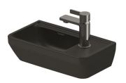 D-Neo Anthracite Handrinse Basin With Tap Hole 400 x 2200mm