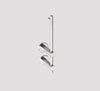 Slimline Spare Toilet Roll Holder Brushed Stainless Steel