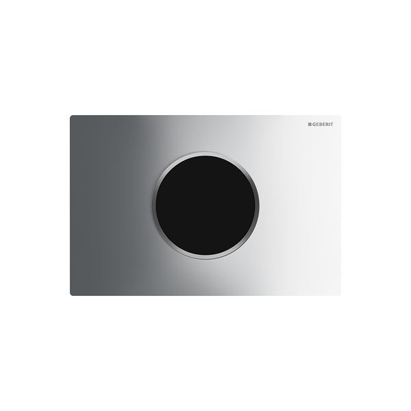 Sigma10 Flush Plate With Touchless Operation Polished Chrome