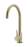 Meir Round Kitchen Mixer - Tiger Bronze