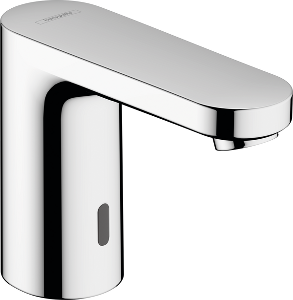 Vernis Blend Electronic basin mixer with temperature pre-adjustment mains connection 230 V 2 ticks