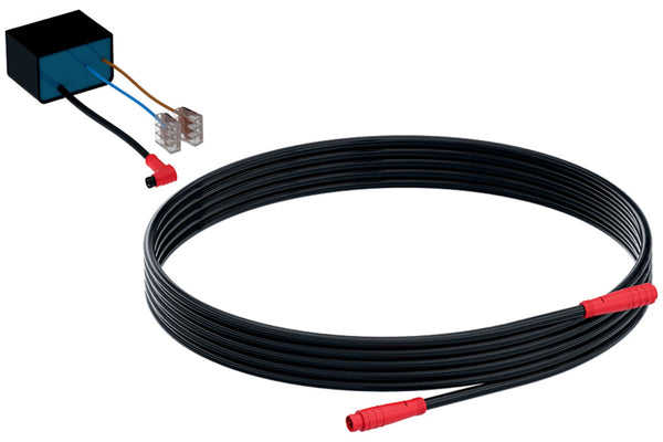 230 V / 12 V / 50 Hz Power Supply Unit Set With 1.8 m Voltage Supply Cable For Outlet Mount