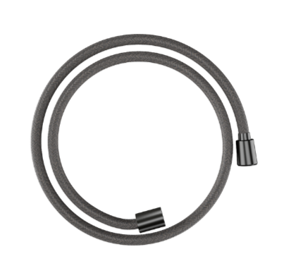Hansgrohe Designflex Textile Shower Hose 125 Cm Brushed Black Chrome