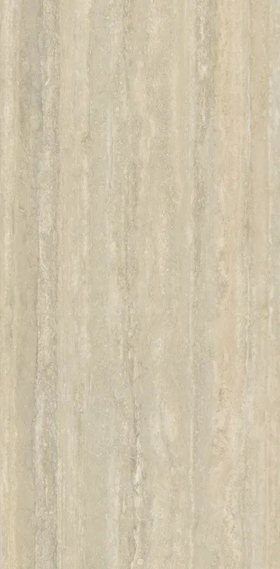TRAVERTINO VEINCUT NOCCIOLA Beige Rectified Glazed Porcelain 600x1200x10mm (1,44m2/box)