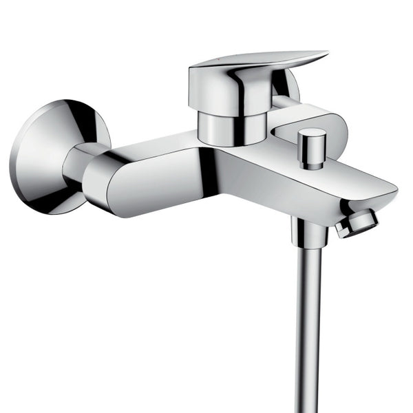Hansgrohe Logis Single Lever Bath Mixer For Exposed Installation Chrome