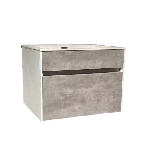 Simplicity 600Vanity & Basin- Cement