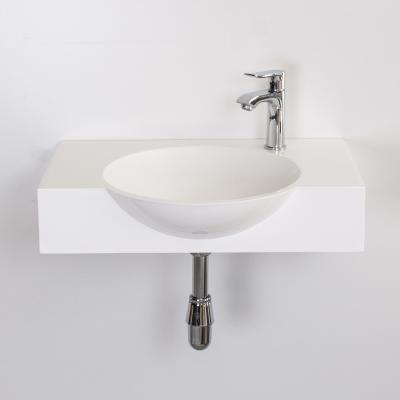 Proto Basin 600 Composite 600x450x140mm Polished White