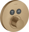 AXOR ShowerSelect th.conc.2 outl. round BBR Brushed Bronze