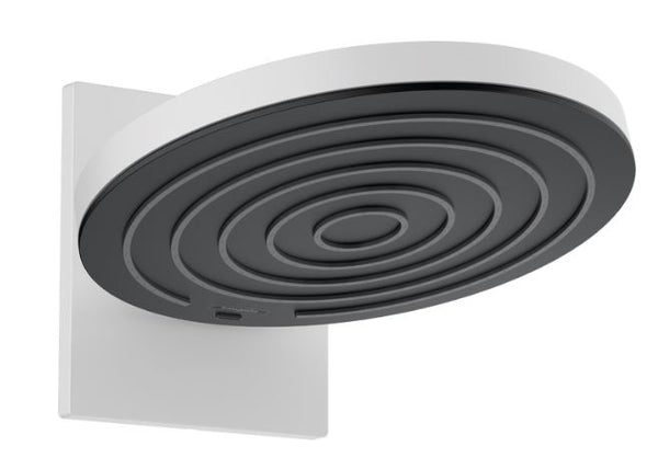 Hansgrohe Pulsify S Overhead Shower 260 2Jet With Wall Connector Matt White