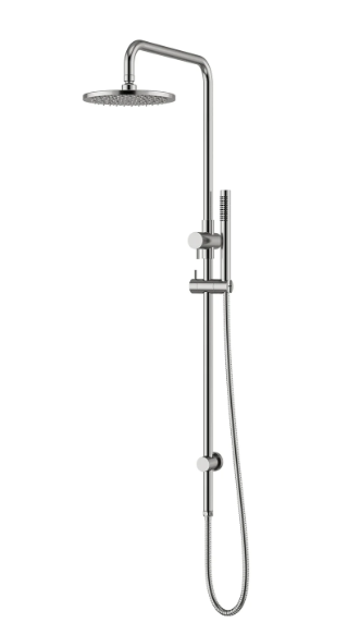 Meir 2-in-1 Shower Rail - Stainless Steel