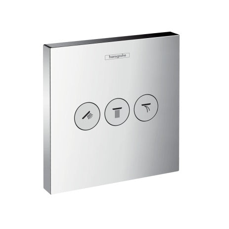 Hansgrohe Showerselect Valve For Concealed Installation For 3 Functions Chrome
