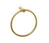 Accessories 88 Brushed Brass Towel Ring