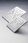 Slim Square Shower Rose Stainless Steel