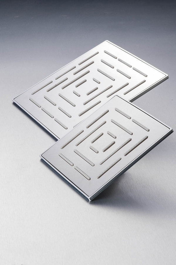 Slim Square Shower Rose Stainless Steel