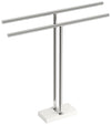 9185 Double Towel Stand 900mm - Polished