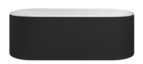 Adelaide Bath IOF Matte Charcoal 1745x810x595