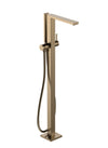 Hansgrohe Tecturis E Single Lever Bath Mixer Floor-Standing Brushed Bronze