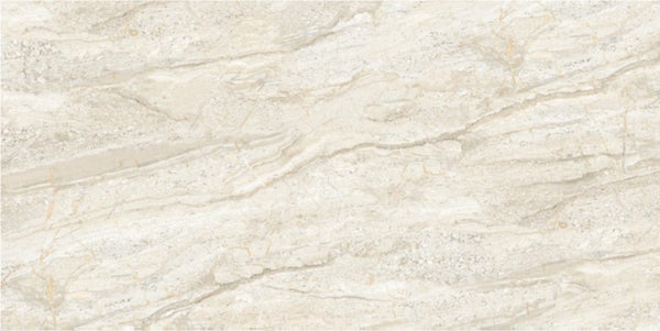 Roma Crema 600X1200X10mm Glazed Polished Stoneware Porcelain (2.16Sqms/Box)