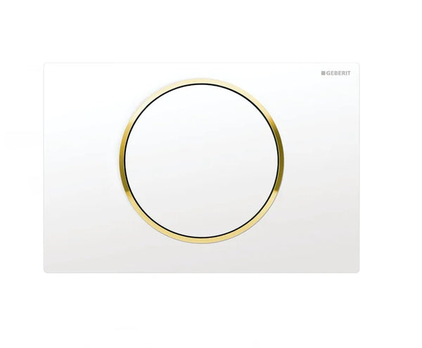 Sigma10 Actuator StoPolished Gold OpticFlush - Wh/Gold/W