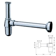 Hansgrohe Cup-Shaped Trap Easy To Install Chrome
