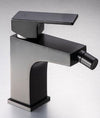 Malta Square Bidet Mixer - Black