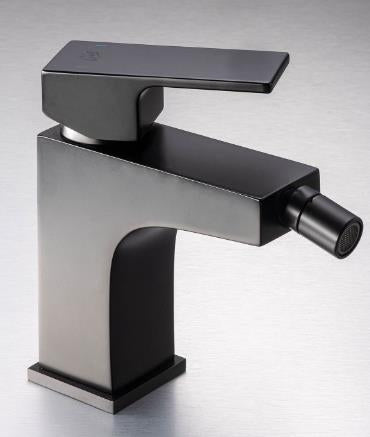 Malta Square Bidet Mixer - Black