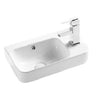 Marco Wallmounted Or Countertop Basin Polished White 450X260X155mm